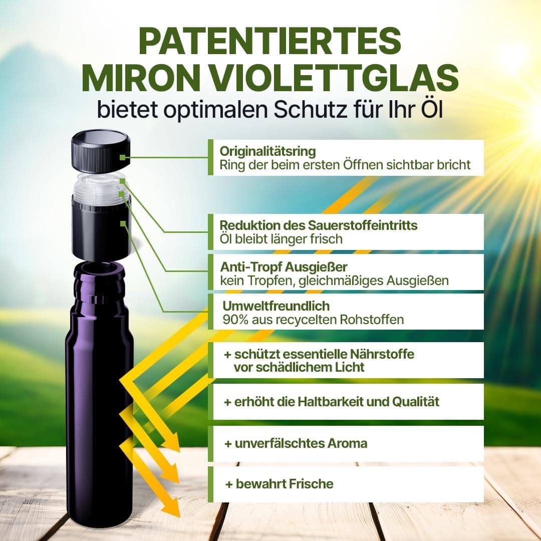 Bio Schwarzkümmelöl (Nigella Sativa) – 6 × 250 ml