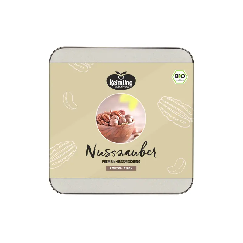 Geschenkdose Nusszauber bio – 430 g