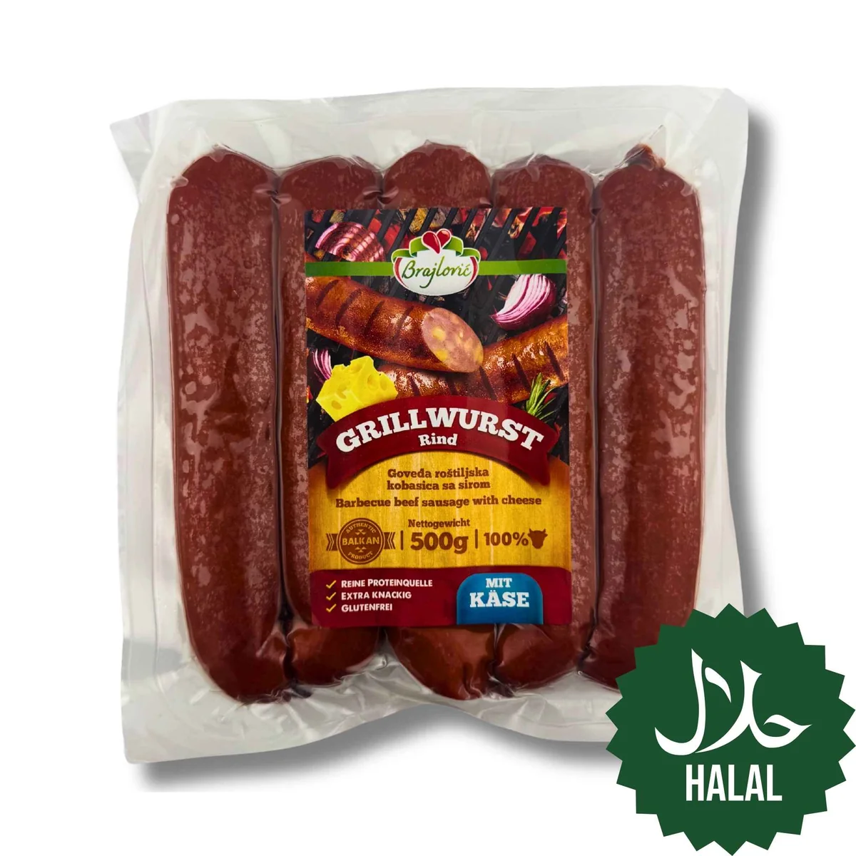 Halal Grillpaket Premium – 5 Wurstsorten