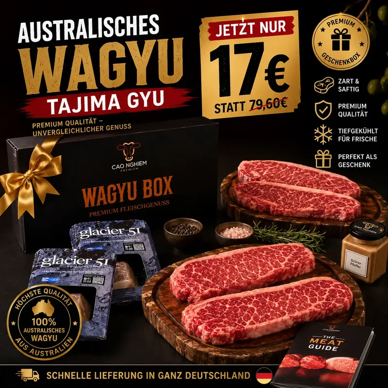 W1A Geschenk-Set – Wagyu & Schneefisch (AUS)