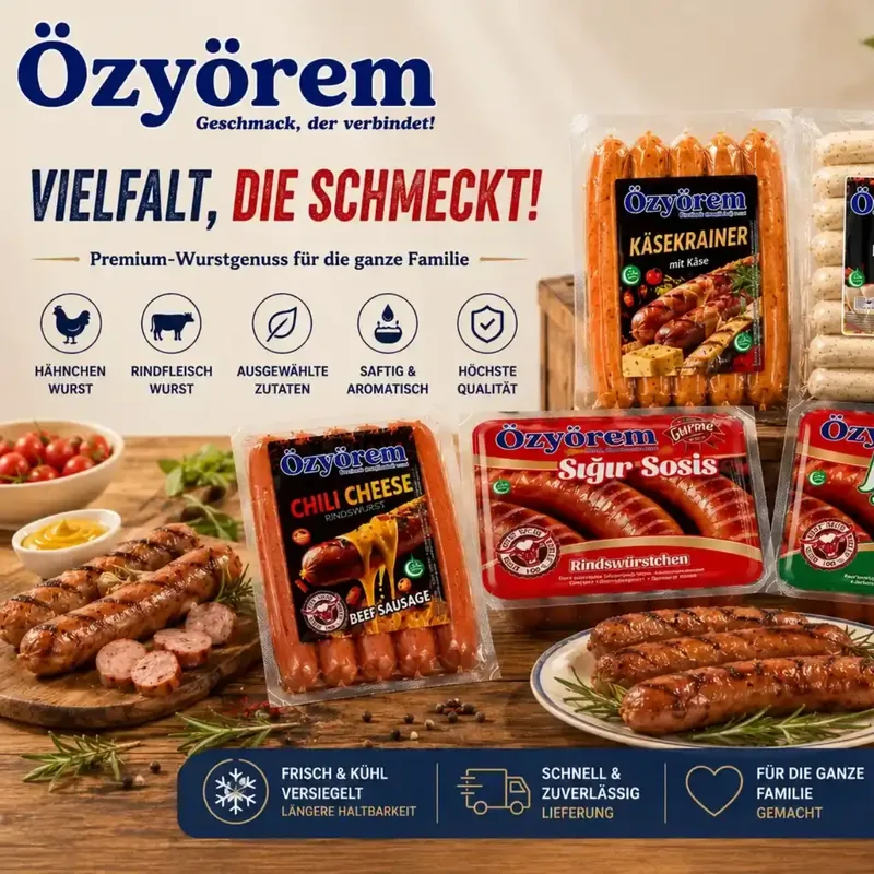 Würstchen-Mix-Paket – 7 Lieblingssorten